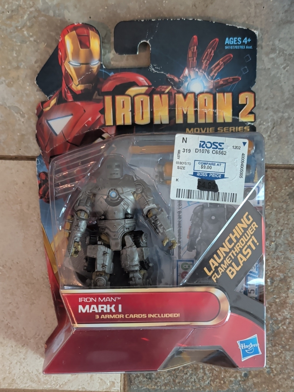 Mark I Iron Man 2 Action Figure By Hasbro Collectible Toy